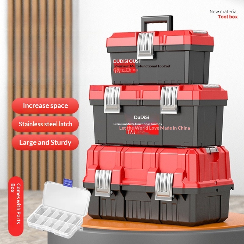 Tools In The Workshop - Tool Stackable Case Portable Lockable Heavy