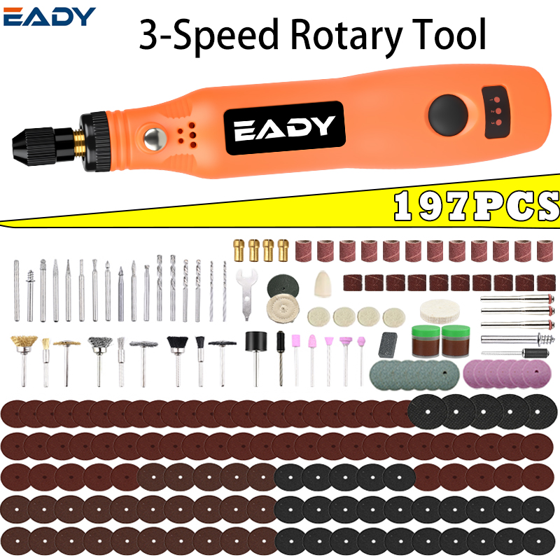 Workshop Tools Diy - USB Cordless Rotary Tool Kit –