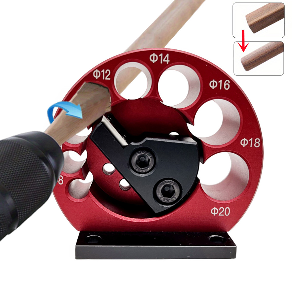 Pocket Hole Jig - 8-Holes Adjustable 8mm-20mm Dowel Maker Jig