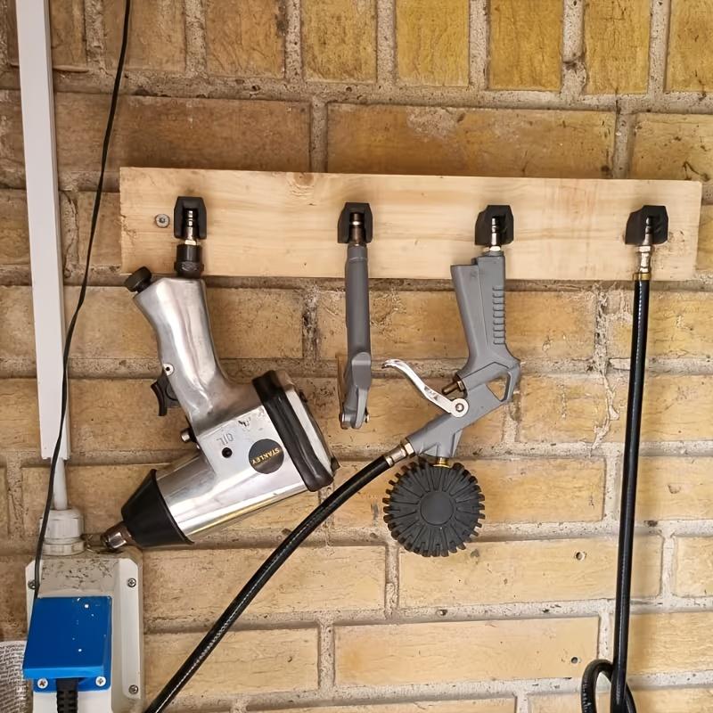 Tools Set Workshop - 4Pcs Pneumatic Air Tool Wall Mount