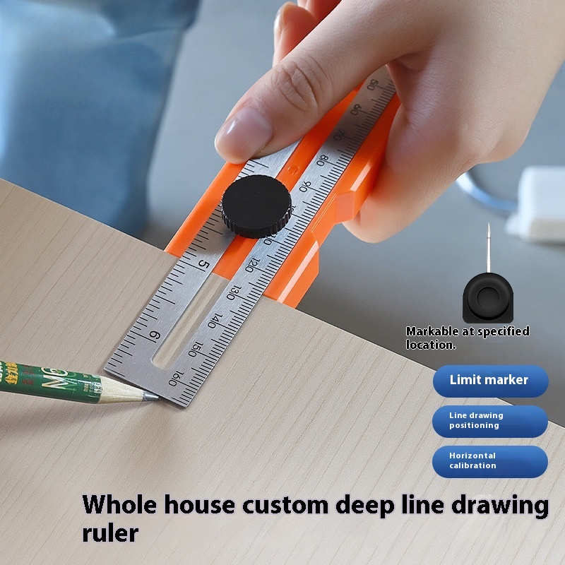 Multi-role Depth Measuring Rul - Workshop Measuring Tools recension och pris