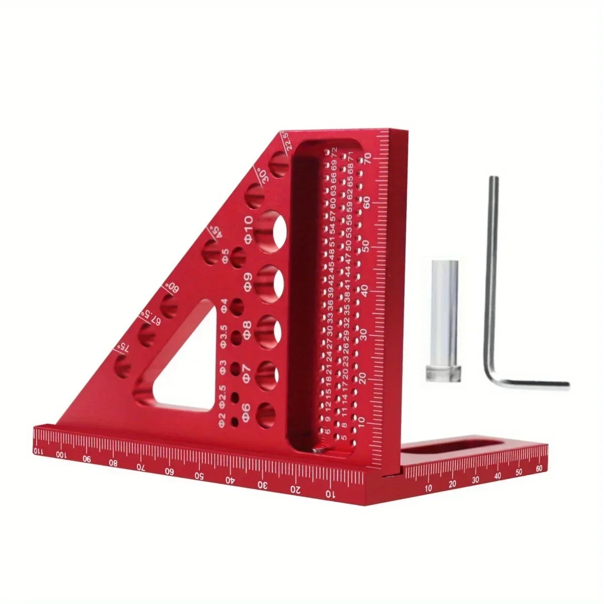 3D Multi‑Angle Measuring Ruler - Workshop Measuring Tools recension och pris