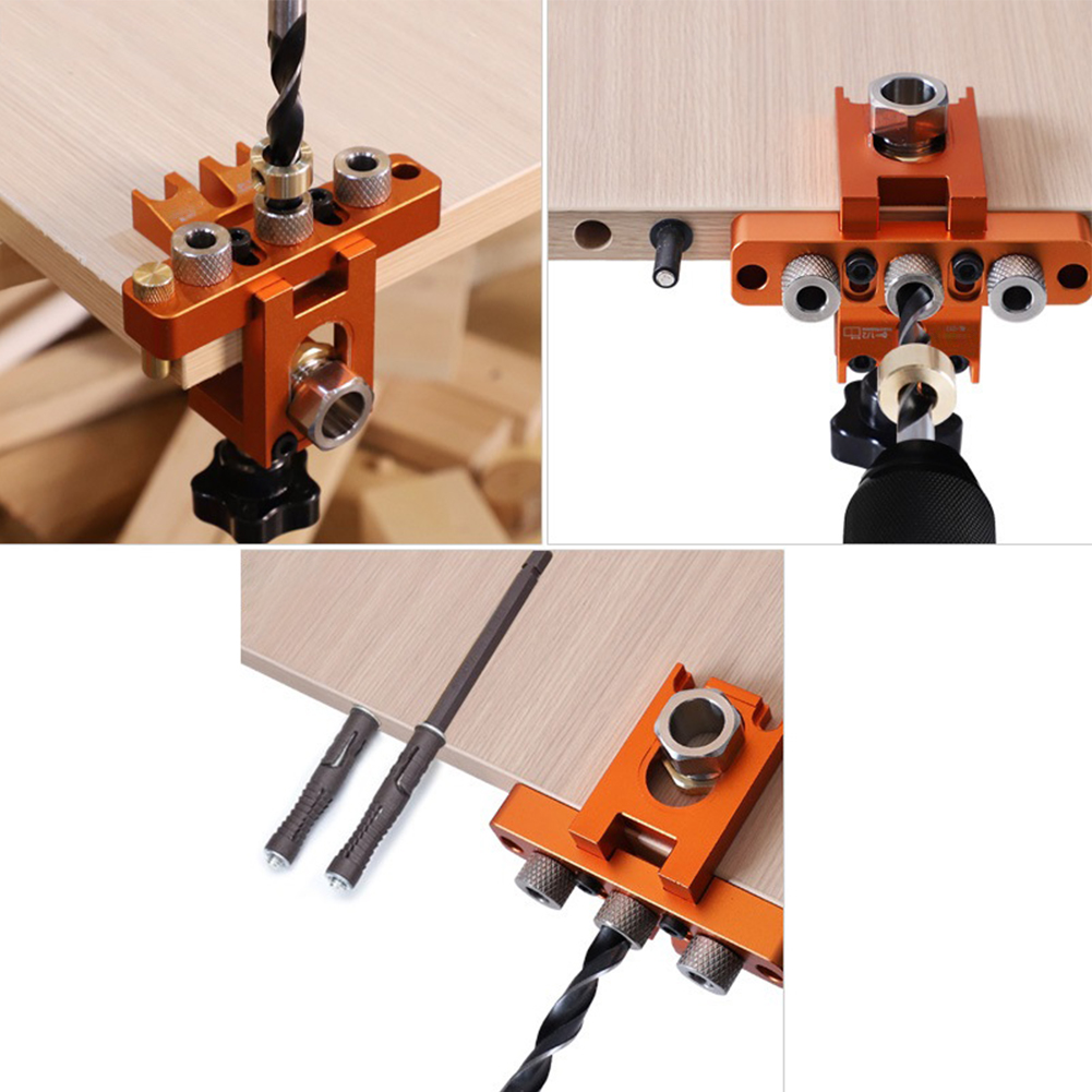 3 In Adjustable Wood Dowel Pun - Pocket Hole Jig recension och pris