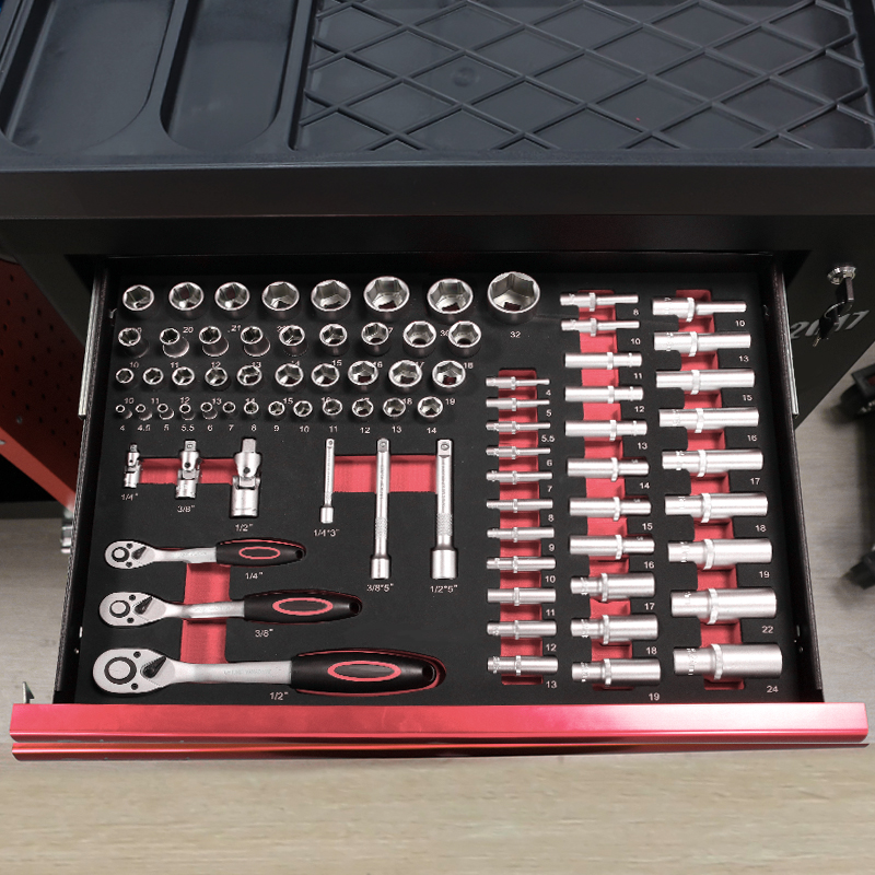 7 Drawer Tool Trolley With 273 - Tools Set Workshop recension och pris