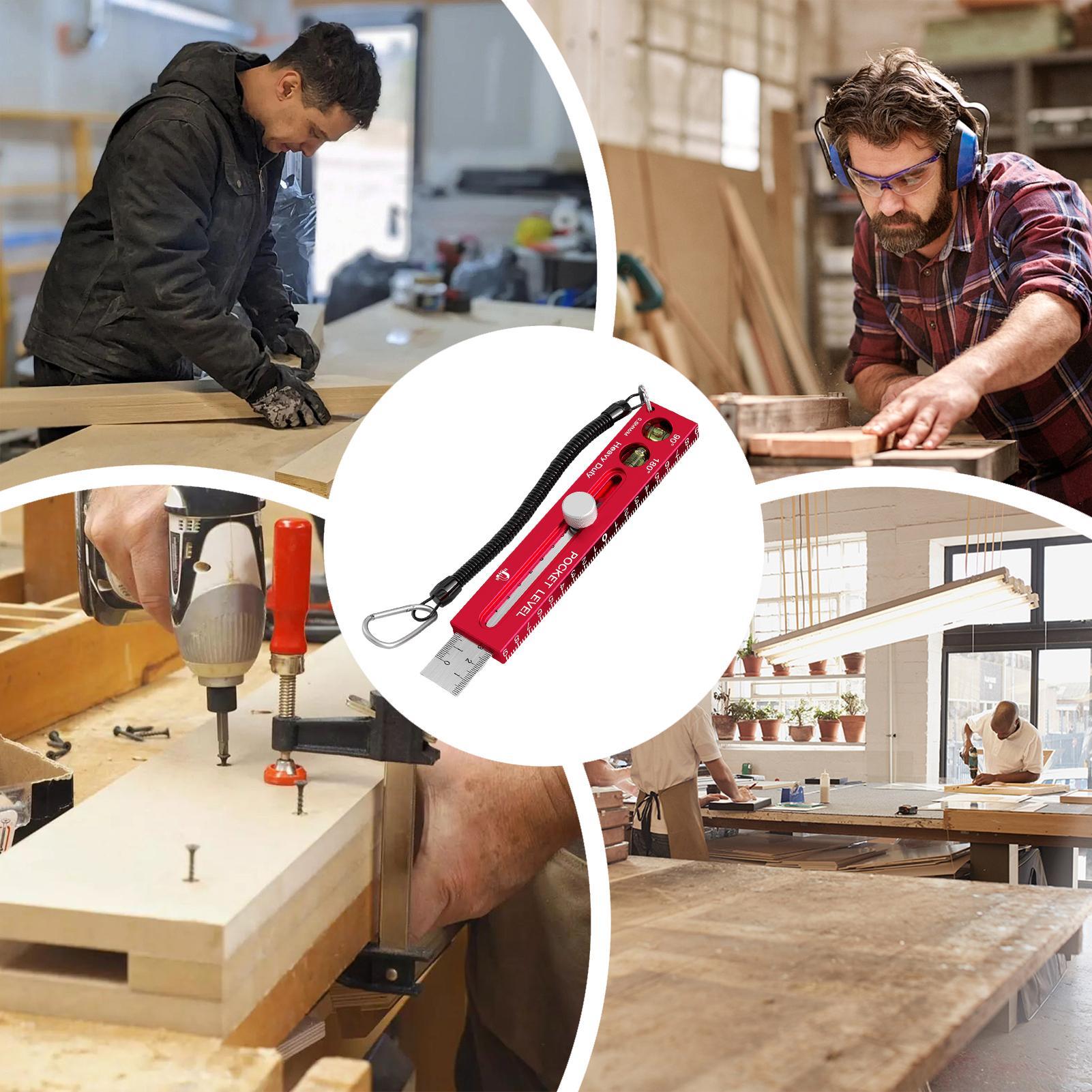 Magnetic Woodworking Ruler Alu - Marking Tools In Workshop recension och pris