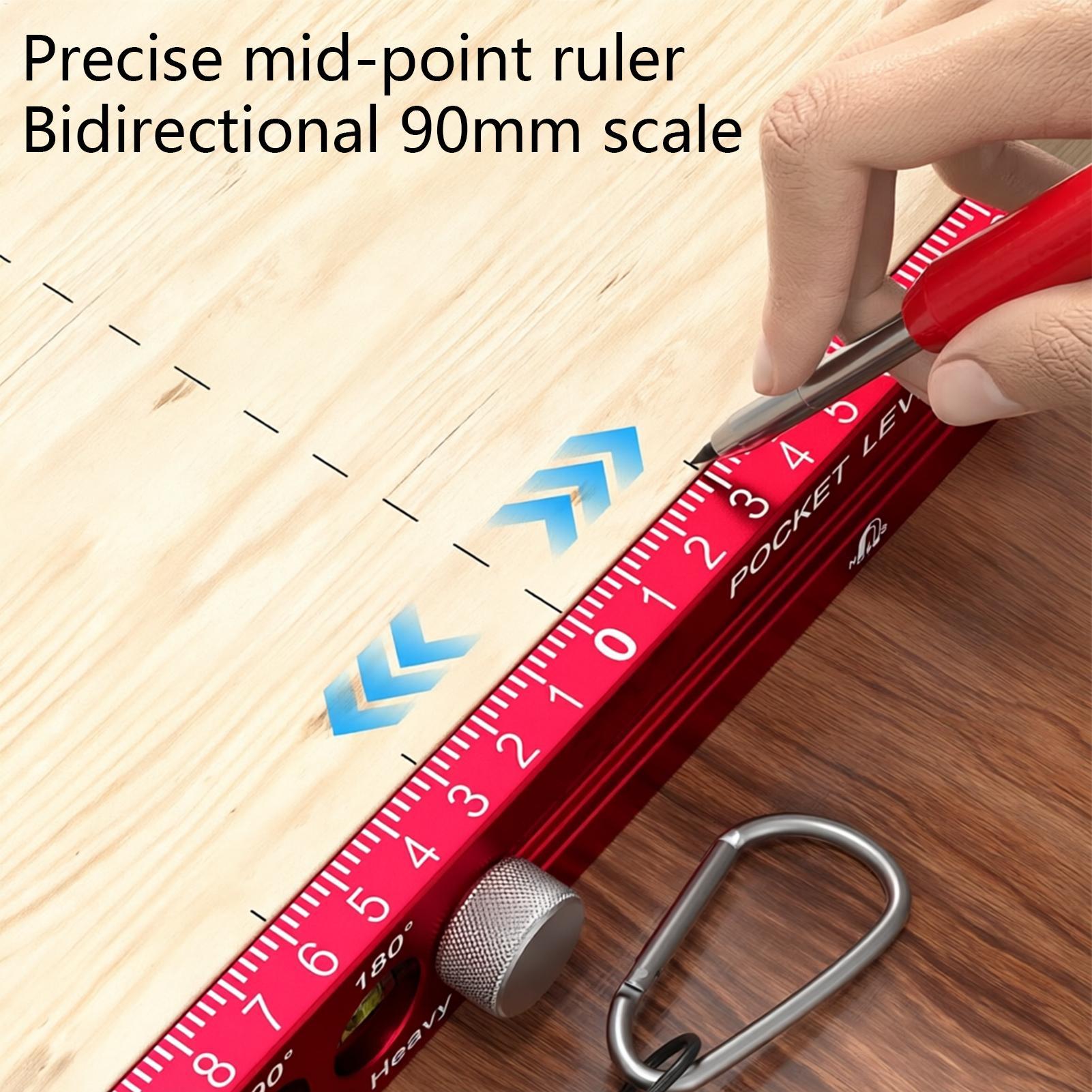 Magnetic Woodworking Ruler Alu - Marking Tools In Workshop recension och pris