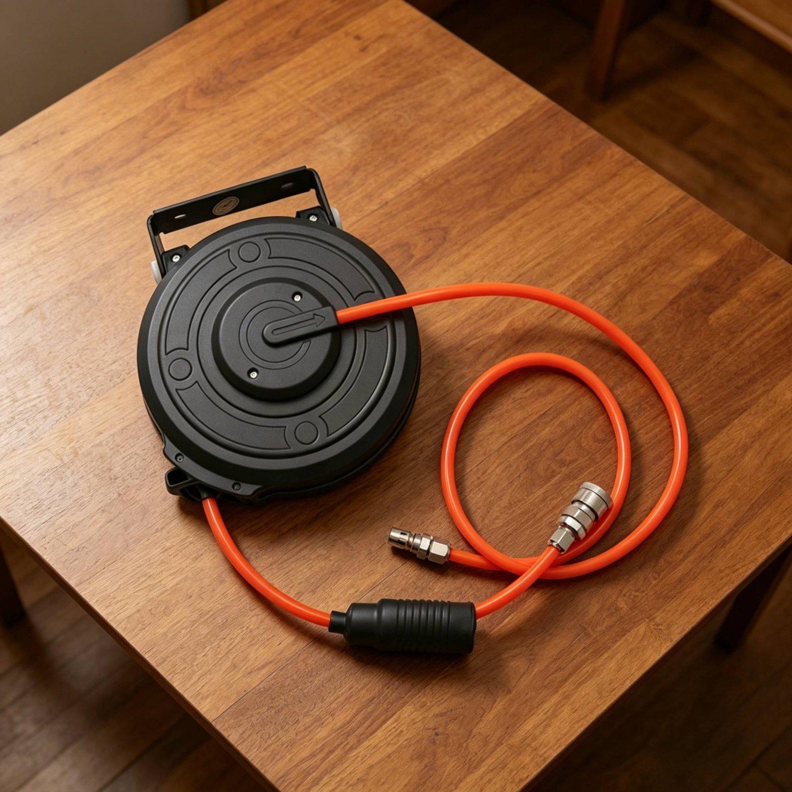 Retractable Pneumatic Air Hose - Tools In The Workshop recension och pris