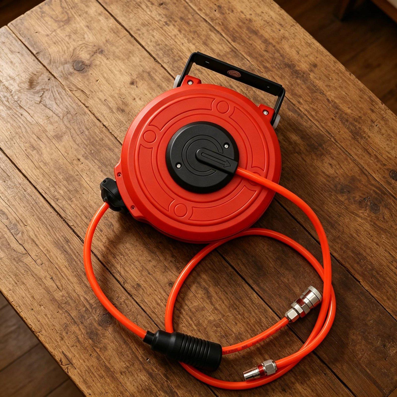 Retractable Pneumatic Air Hose - Tools In The Workshop recension och pris