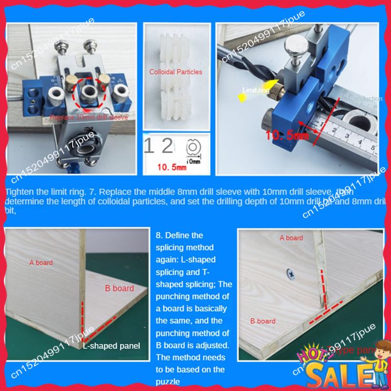 BOFO Quick Release Dowel Jig P - Pocket Hole Jig recension och pris