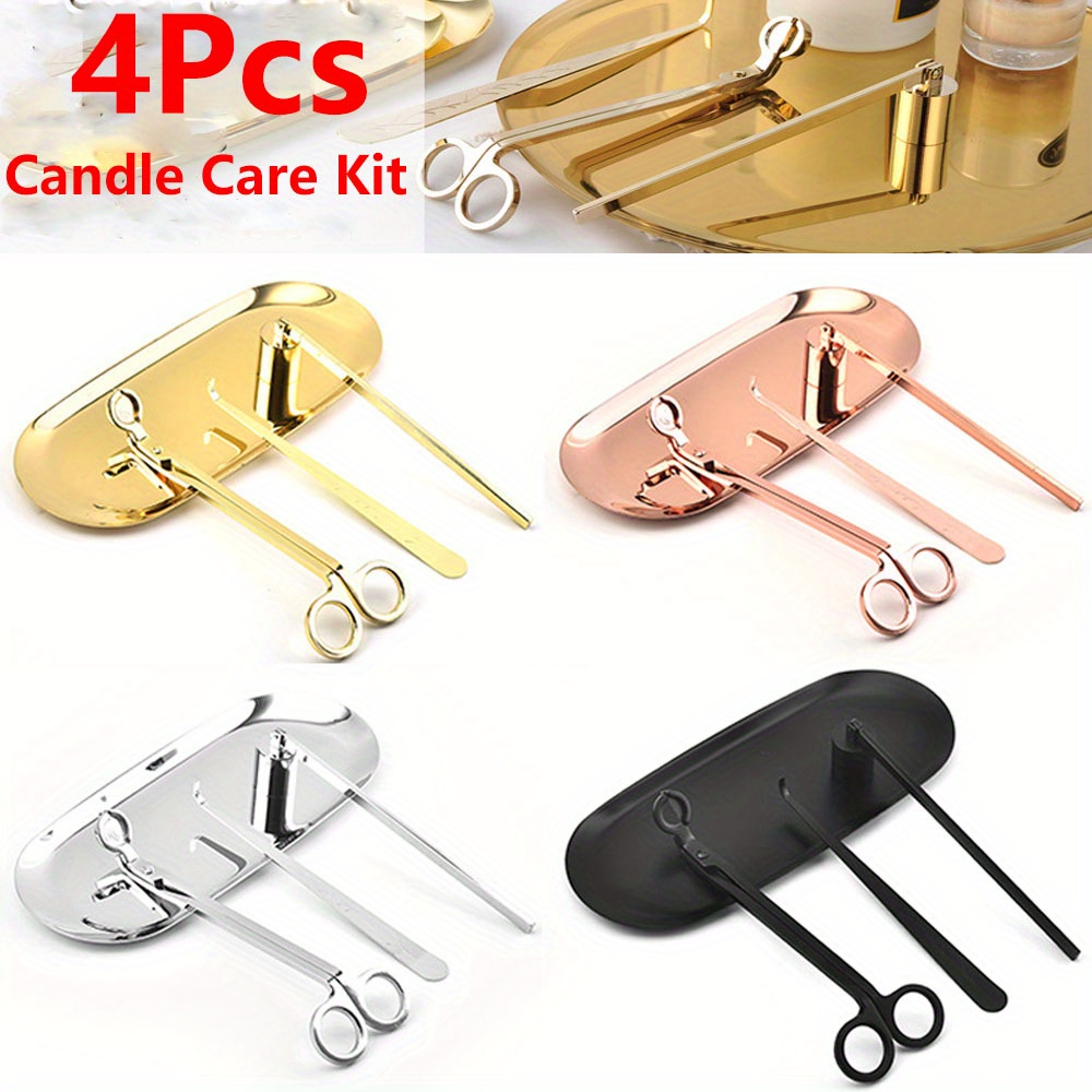 4pcs/set Luxury Candle Care Ki - Workshop Tools Diy recension och pris