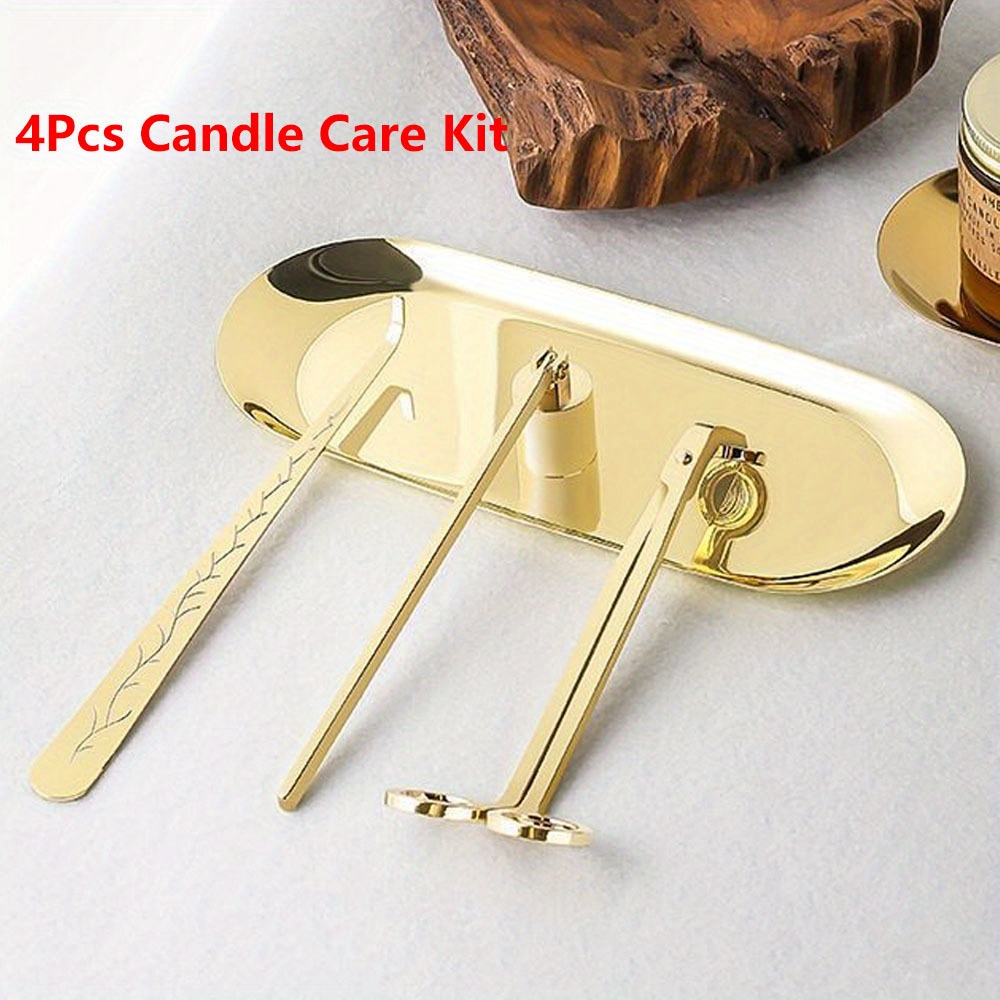 4pcs/set Luxury Candle Care Ki - Workshop Tools Diy recension och pris