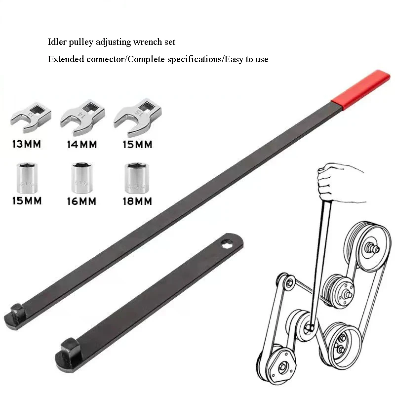 8Pcs/Set Idler Pulley Adjustme - Tools Set Workshop recension och pris
