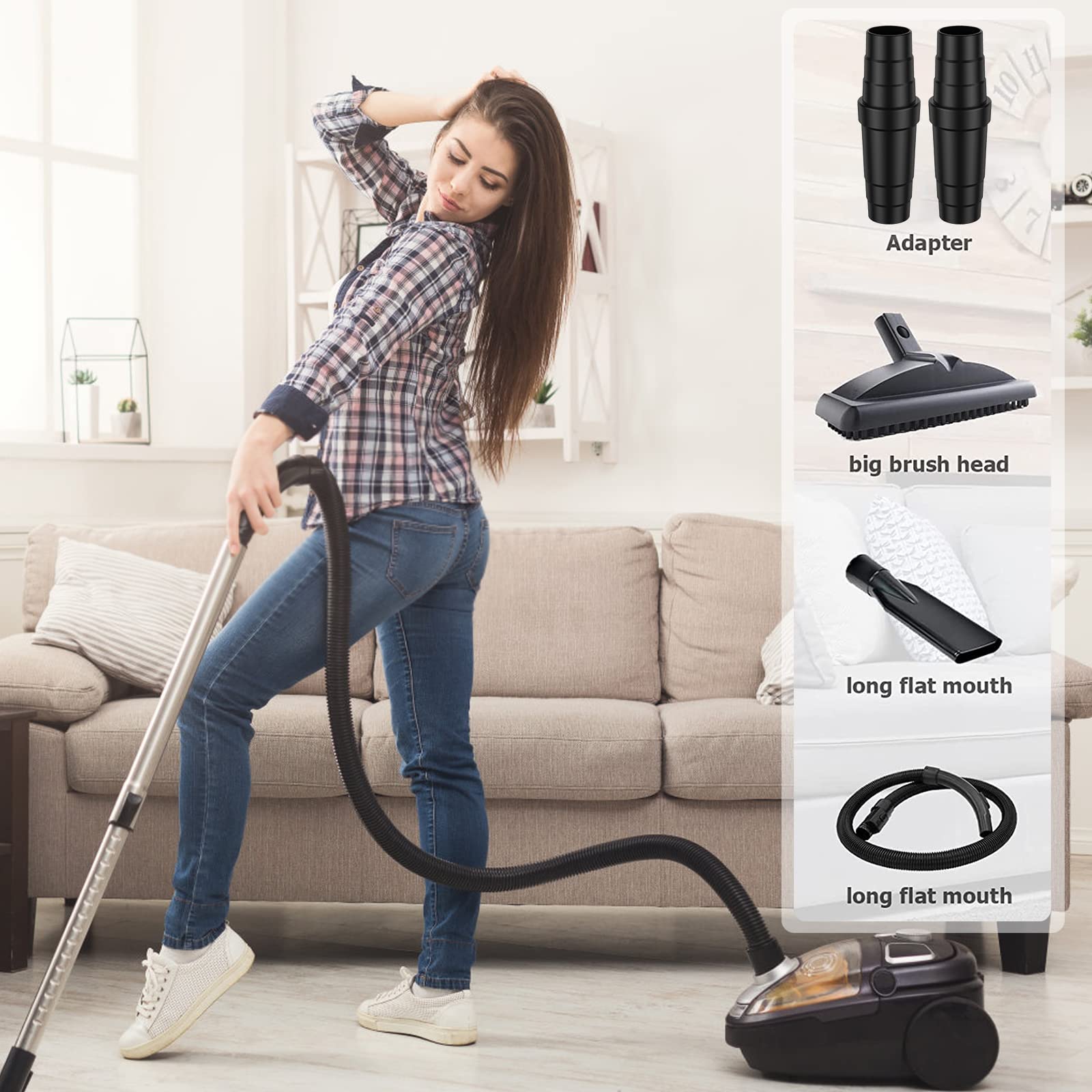 Airtight Universal Vacuum Hose - Tools Set Workshop recension och pris