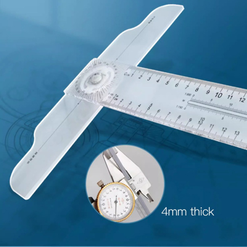 Dual-Sided T Square Ruler Clea - Workshop Measuring Tools recension och pris