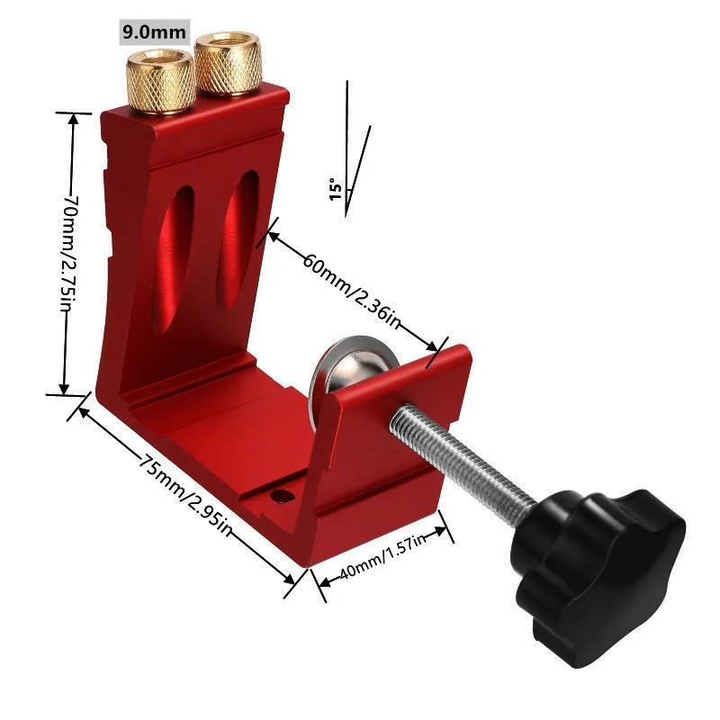 1 Set Pocket Hole Jig for Wood - Pocket Hole Jig recension och pris