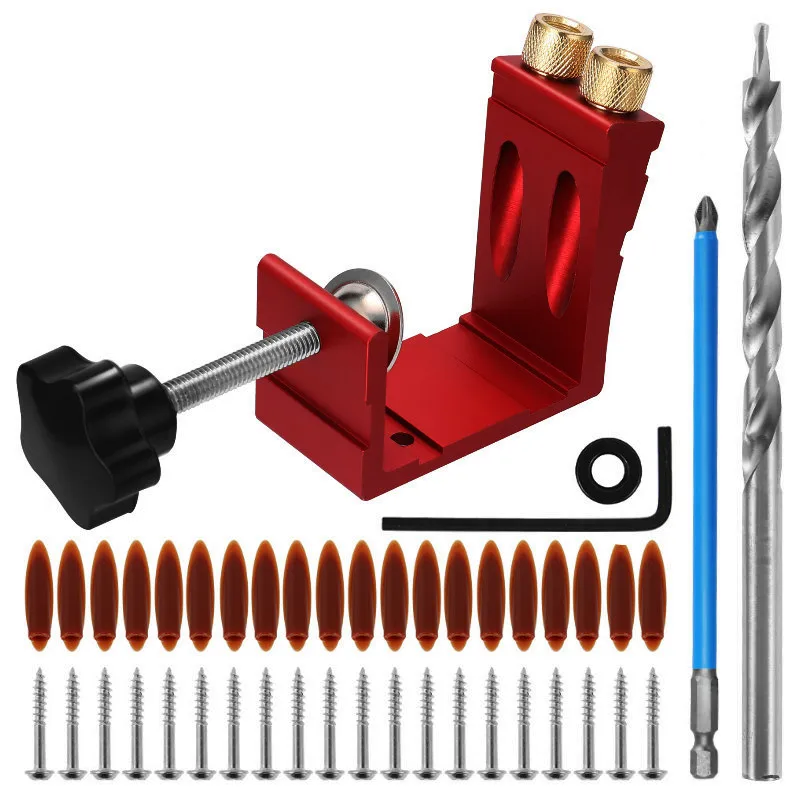 1 Set Pocket Hole Jig for Wood - Pocket Hole Jig recension och pris