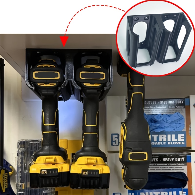 Tool Storage Rack Wall-Mounted - Power Tools In Workshop recension och pris