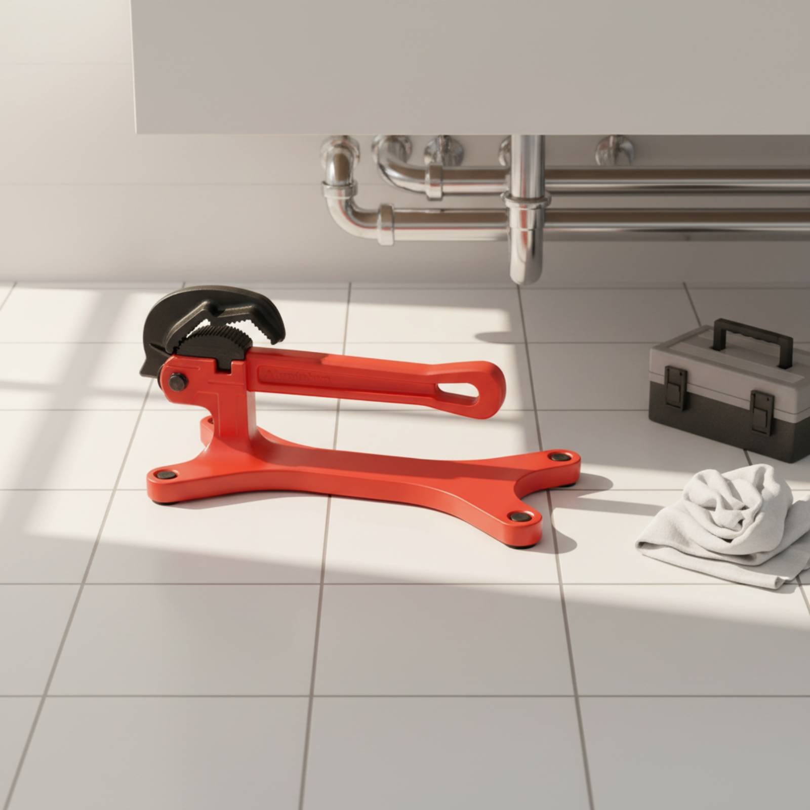 Self-Locking Pipe Wrench Porta - Tools In The Workshop recension och pris