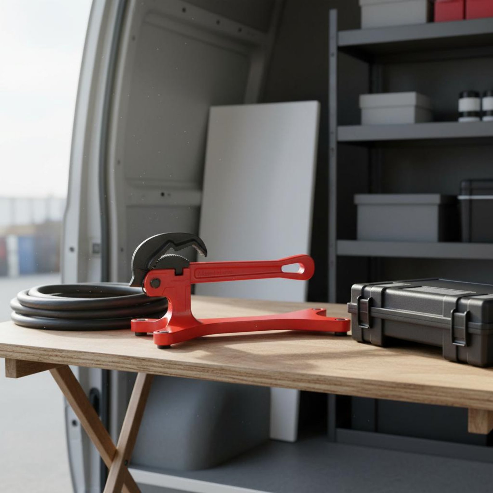 Self-Locking Pipe Wrench Porta - Tools In The Workshop recension och pris