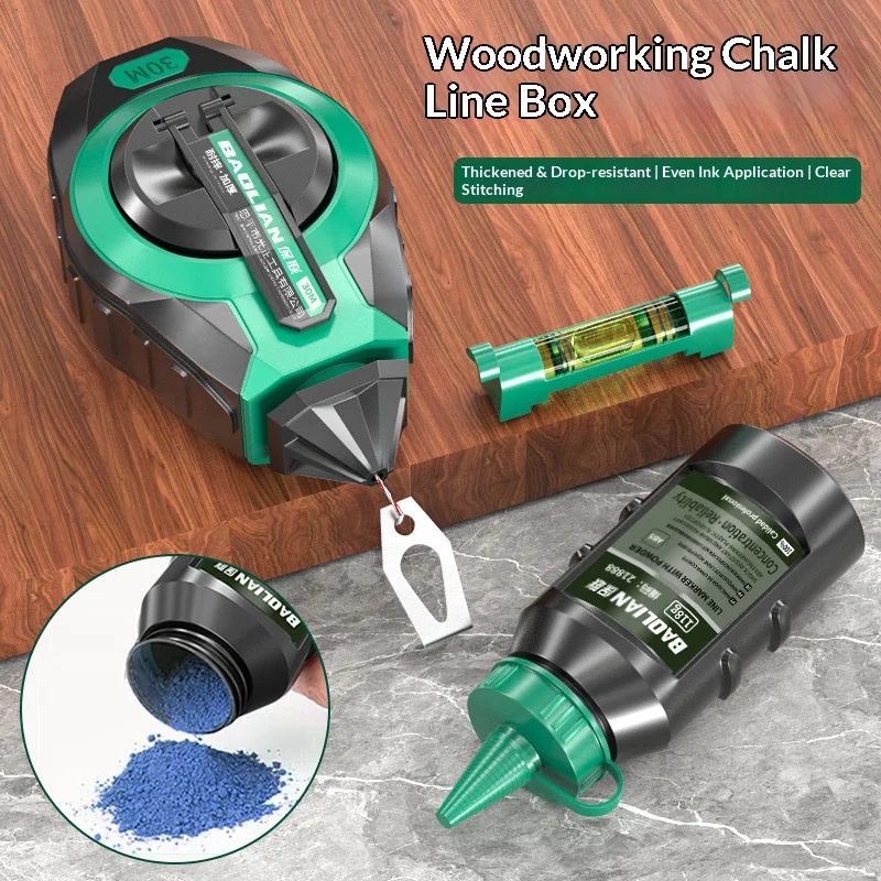 3Pcs Line Marking Tool Chalk L - Marking Tools In Workshop recension och pris