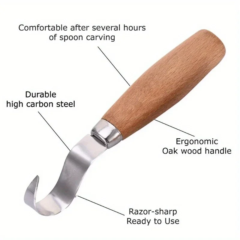 Wood Carving Knife Chisel Hook - Workshop Tools Diy recension och pris