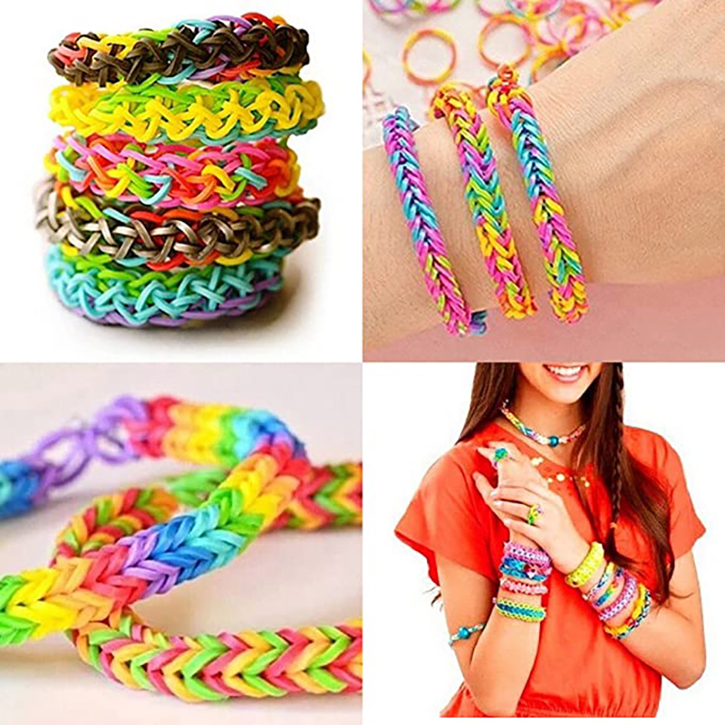 600 pieces Colorful Rubber Ban - Workshop Tools Diy recension och pris