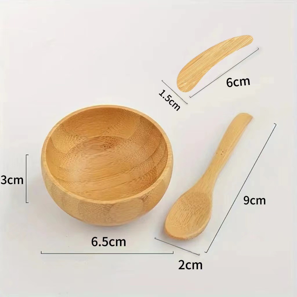 Bamboo Face Mask Mixing Bowl S - Workshop Tools Diy recension och pris