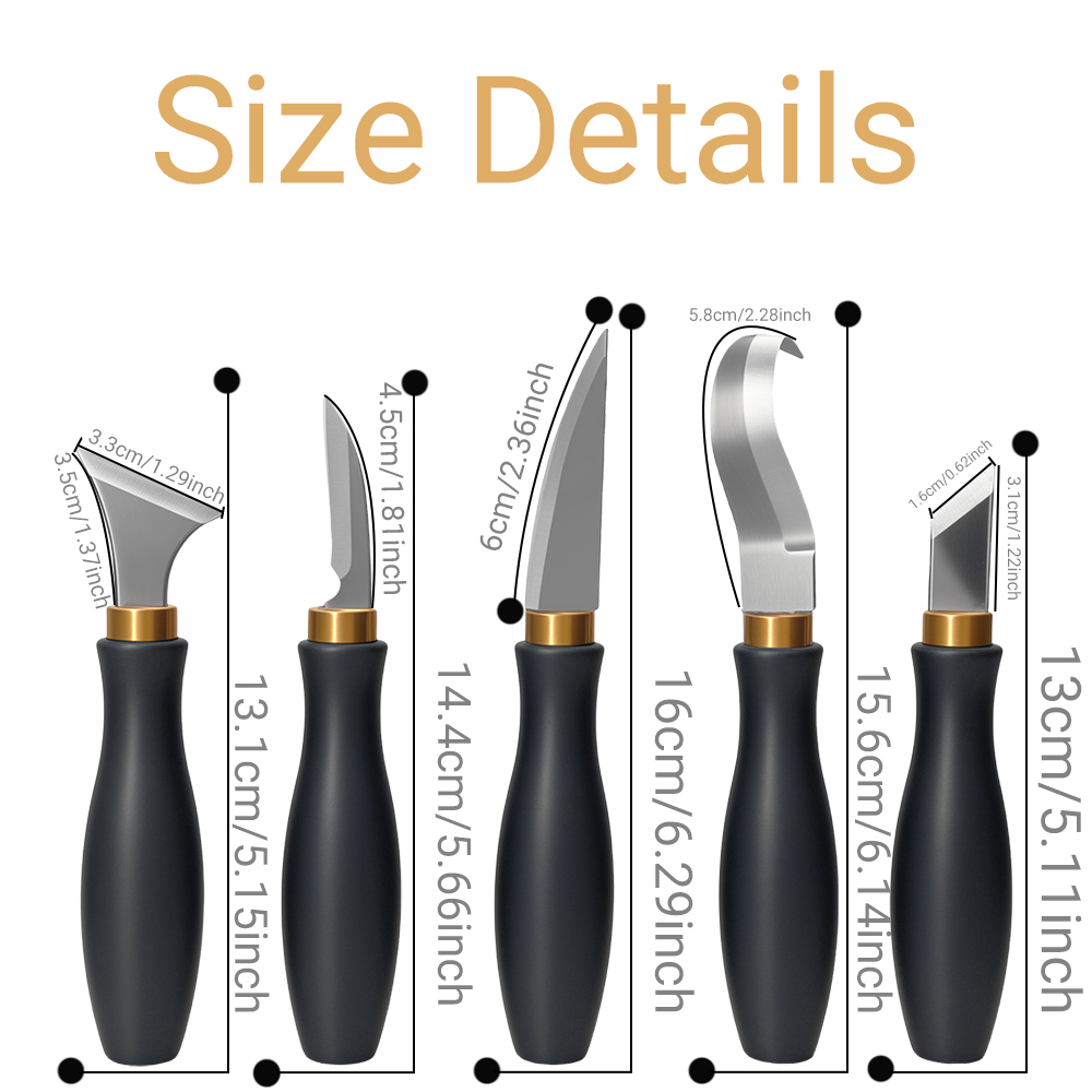 5pcs wood carving tools for be - Workshop Tools Diy recension och pris