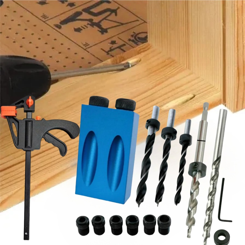 Pocket Hole Screw Jig Dowel Dr - Pocket Hole Jig recension och pris