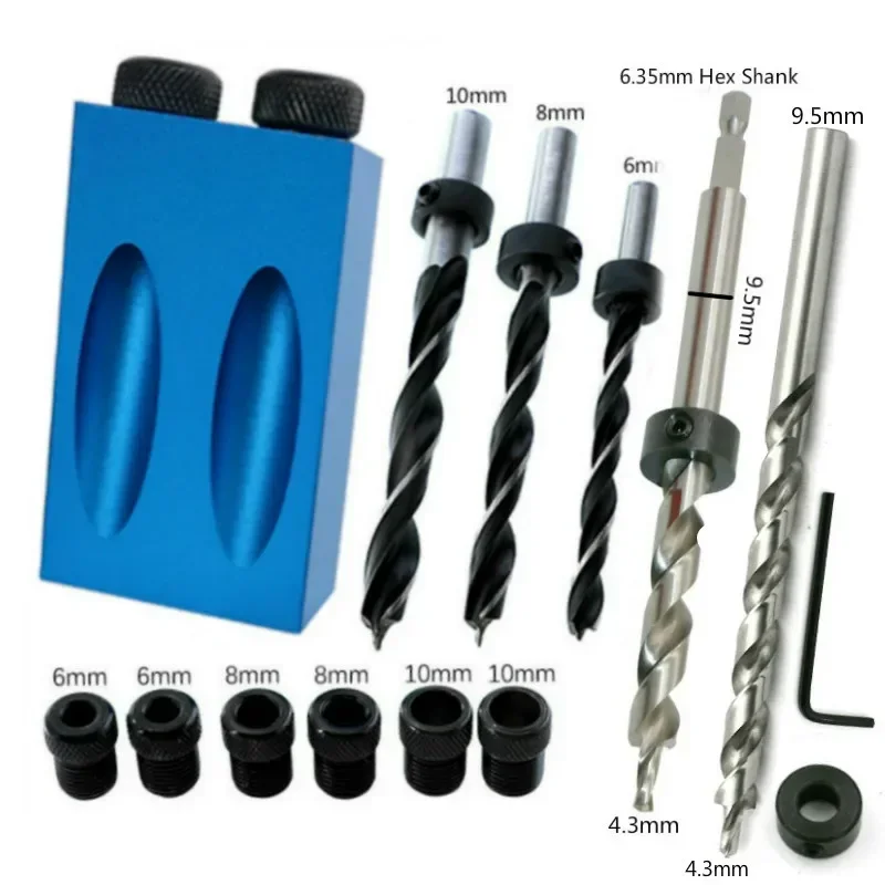 Pocket Hole Screw Jig Dowel Dr - Pocket Hole Jig recension och pris