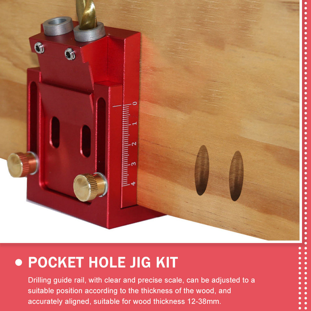 Pocket Hole Jig 1 Set 15 Degre - Pocket Hole Jig recension och pris