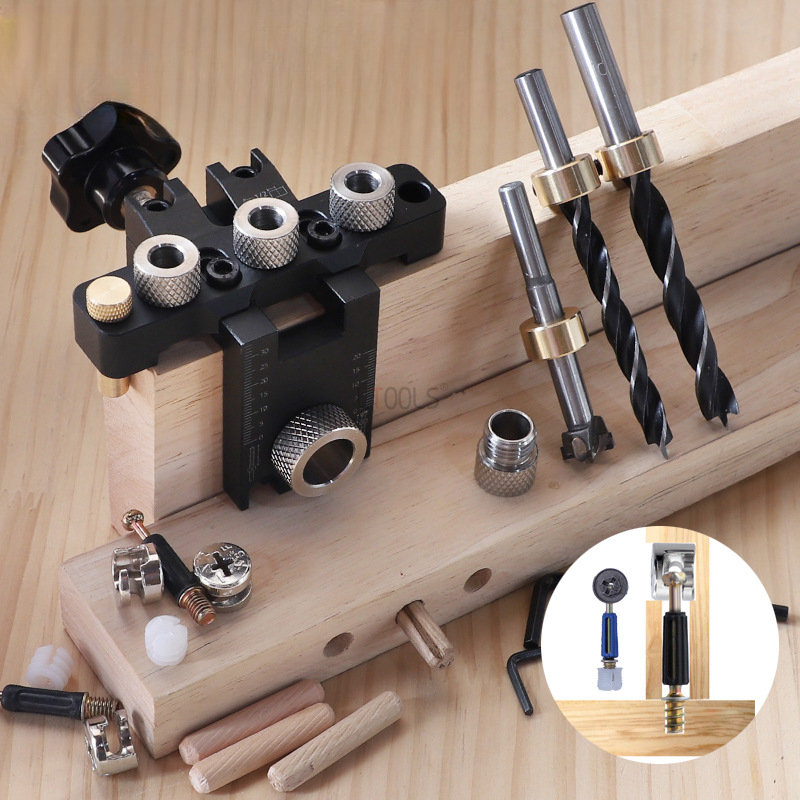 3 In1 Adjustable Doweling Jig  - Pocket Hole Jig recension och pris